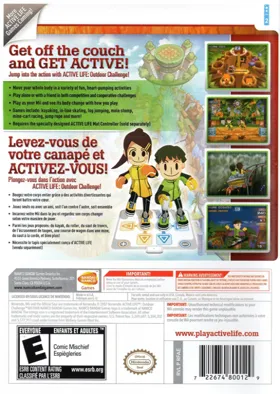 Active Life - Outdoor Challenge box cover back